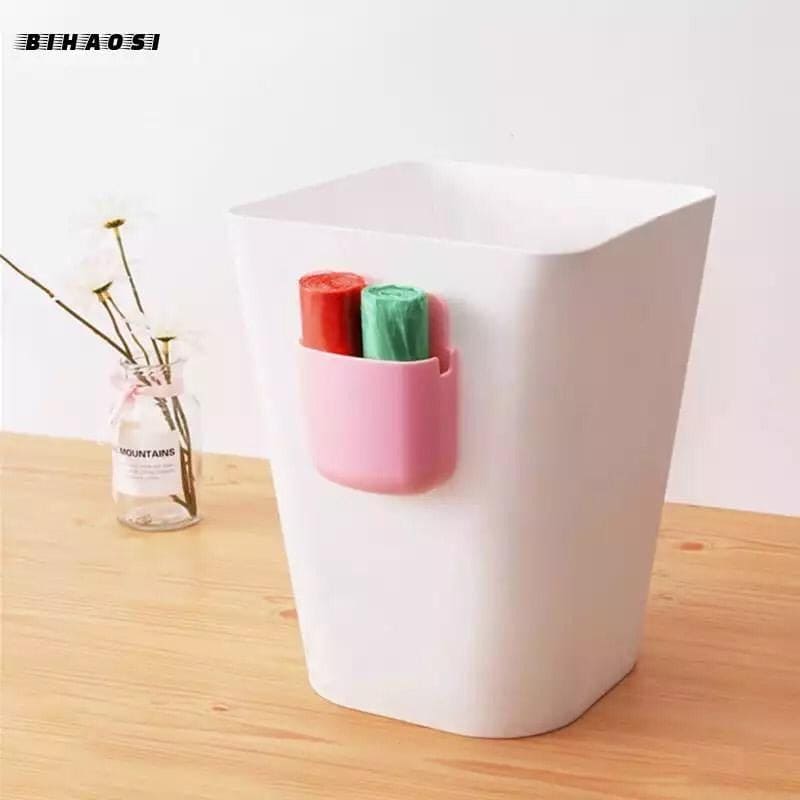 Self-Adhesive White Remote Control Storage Box, Phone Charging Station Self-Adhesive White Remote Control Storage Box, Phone Charging Station